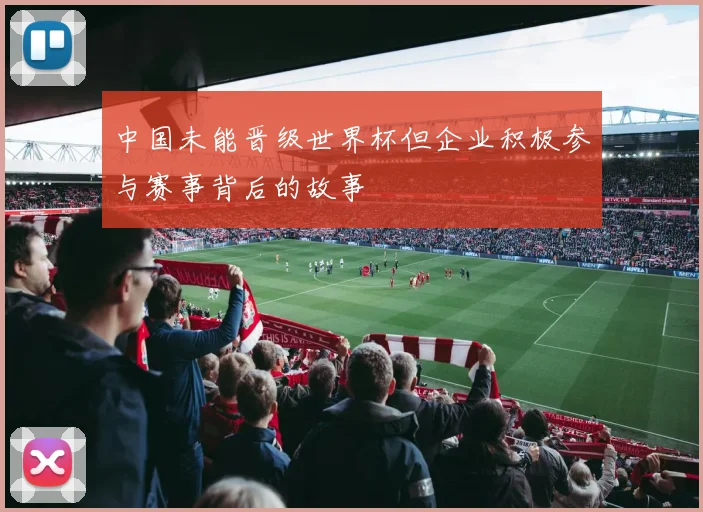 中国未能晋级世界杯但企业积极参与赛事背后的故事
